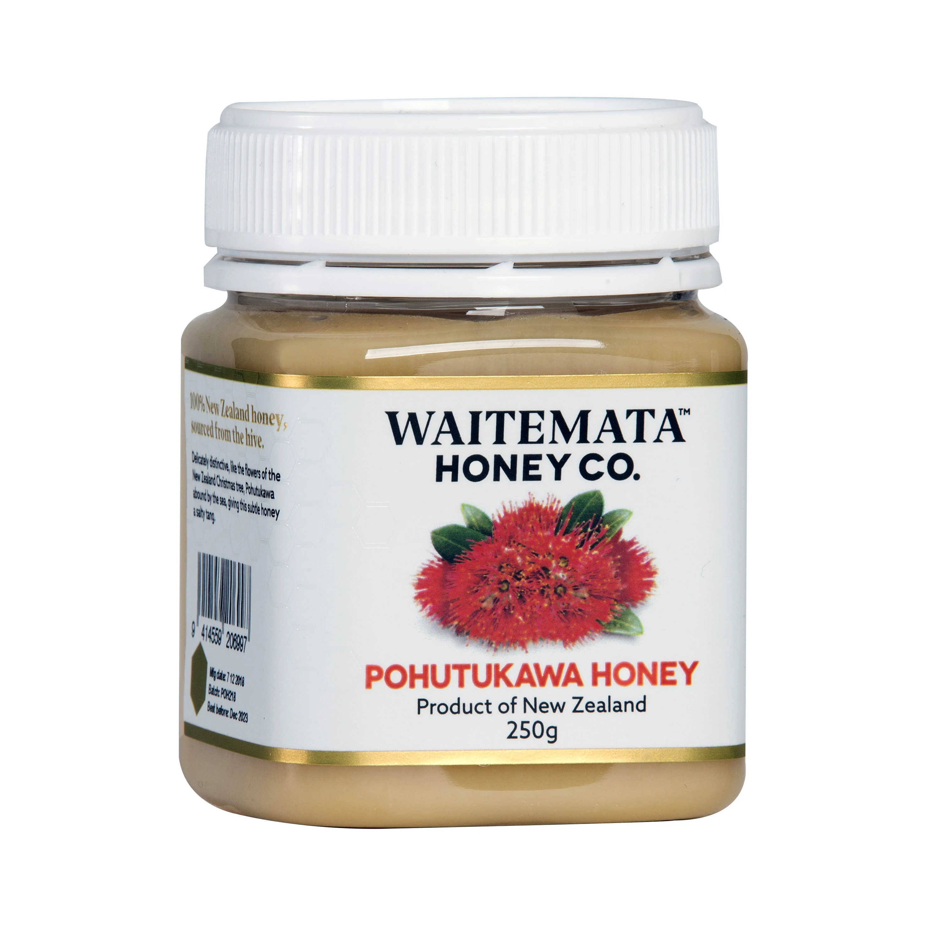 Premium Grade Pure Natural Bee Packaging Products Container Food Honey 250g Pohutukawa New Zealand Honey