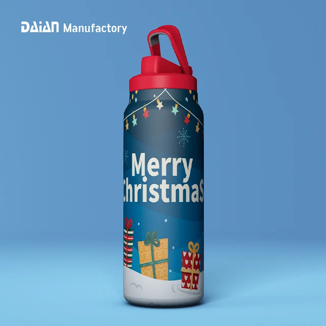Wholesale Christmas Gift Promotional Double Wall Insulated Stainless Steel Thermal Vacuum Flask