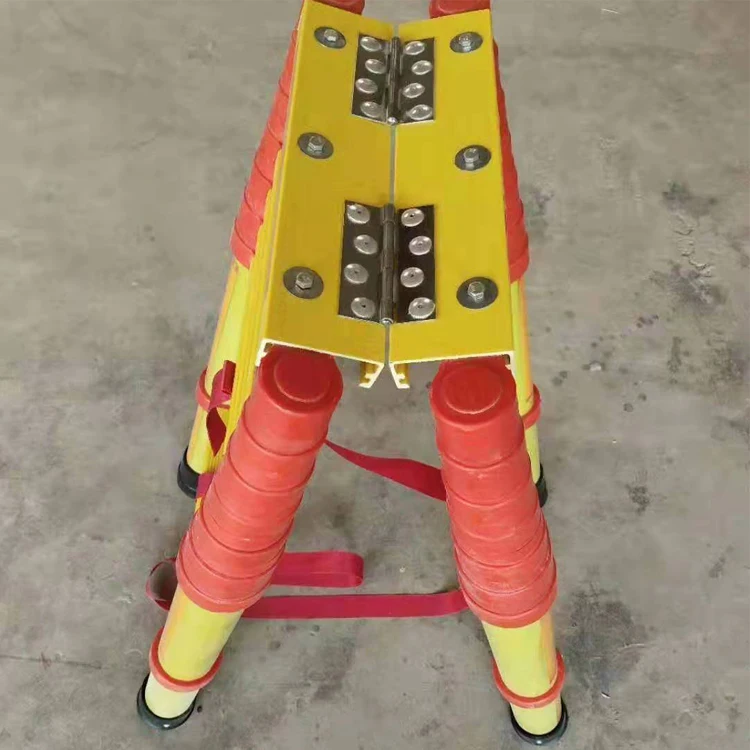 Fiberglass Extension Ladder Light Weight Multi-Section Telescopic Extension Ladder