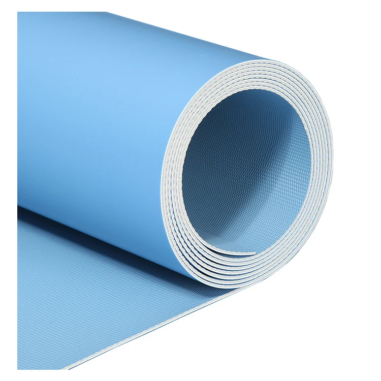 Factory direct sales Wooden Indoor Waterproof Non-slip Linoleum recycled 1.7mm Pvc Flooring Roll Plastic Vinyl Roll Flooring