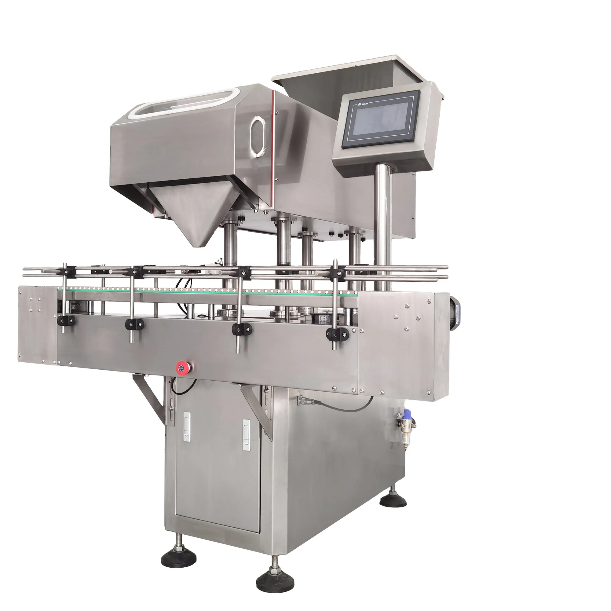 8 Lane Automatic Tablet Counter Capsule Counting Machine Counter Candy Bean Counting  Machine for Packing line