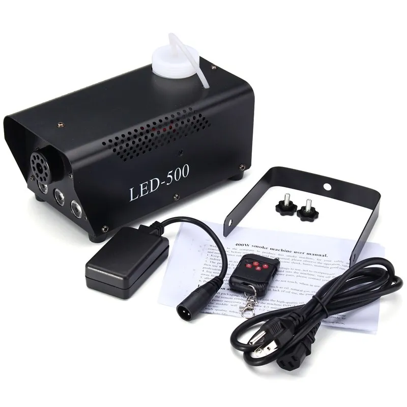 JingYing 500W wireless remote control small film video stage DJ smoke machine fog