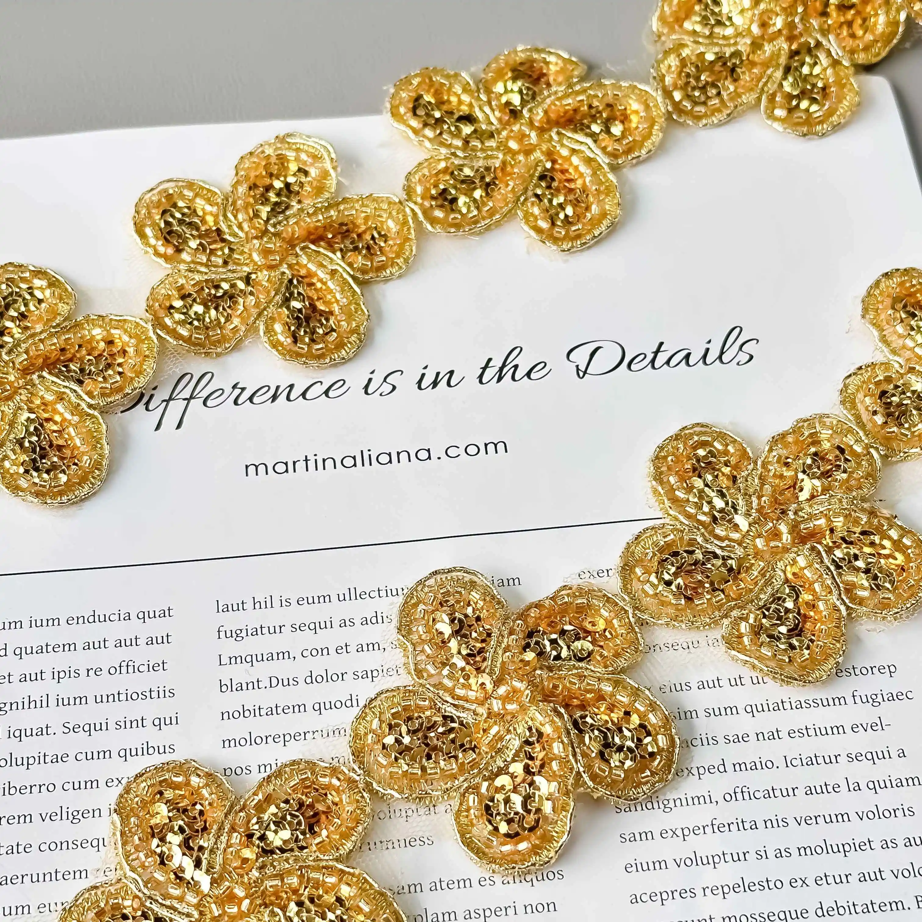 Spot Wedding Accessories Handmade Crystal Beads Flower Water Diamond Accessories Accessories