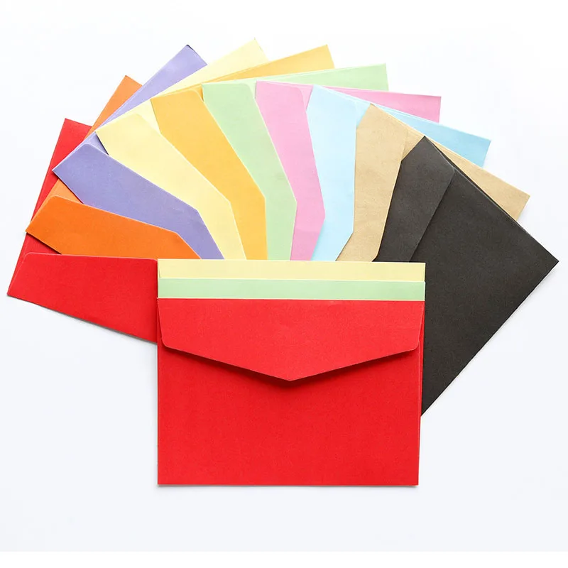 Multi Color Western Style  Paper Envelope for Invitation Card