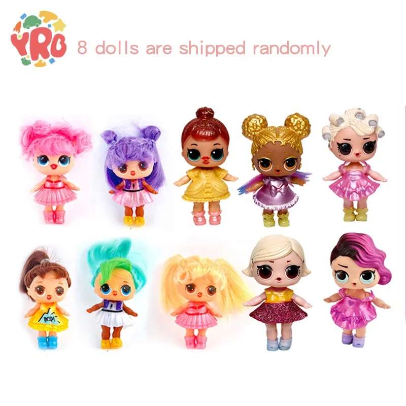 yrb baby Large Doll House Kit Toys Pretend Play Dream Baby Doll House Furniture Toy For Kids Girls Diy Big Children Accessories