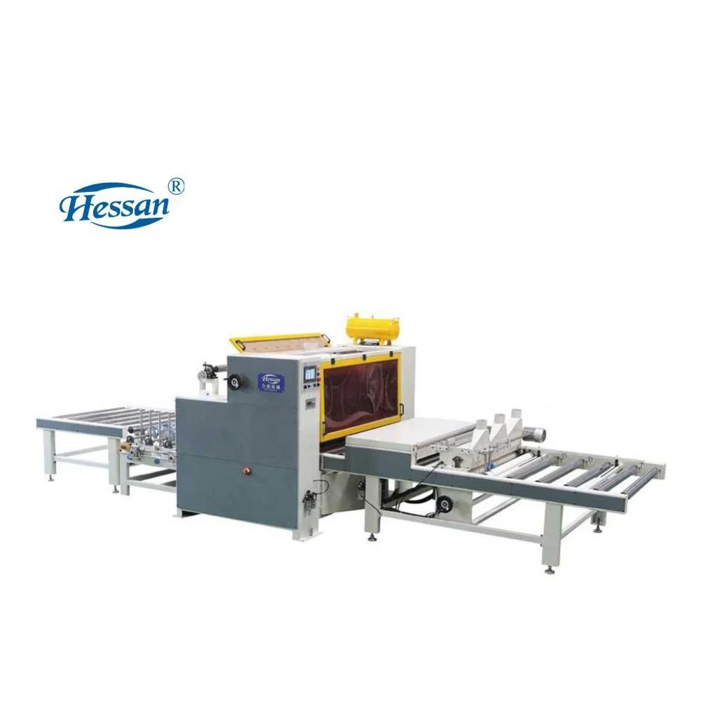 Hessan woodworking machinery   Transparent PET PVC Paper PUR Laminating Machine