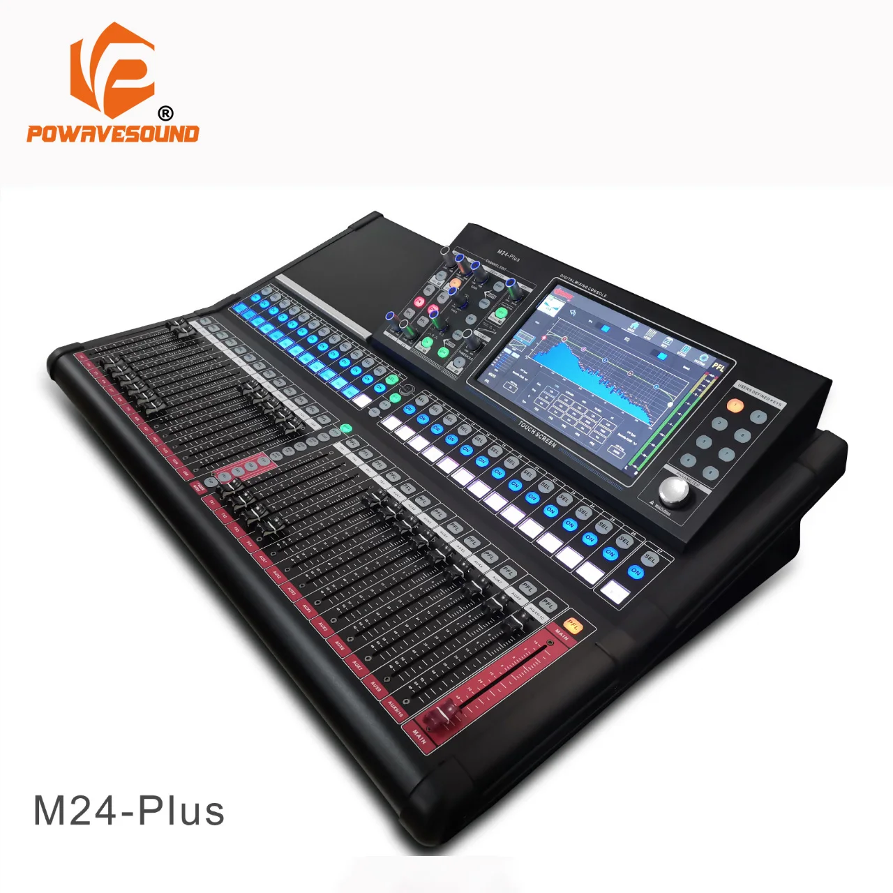 Made in China Professional digital audio mixer console 24CH speaker management Dante control with Touch Screen M32 audio mixer