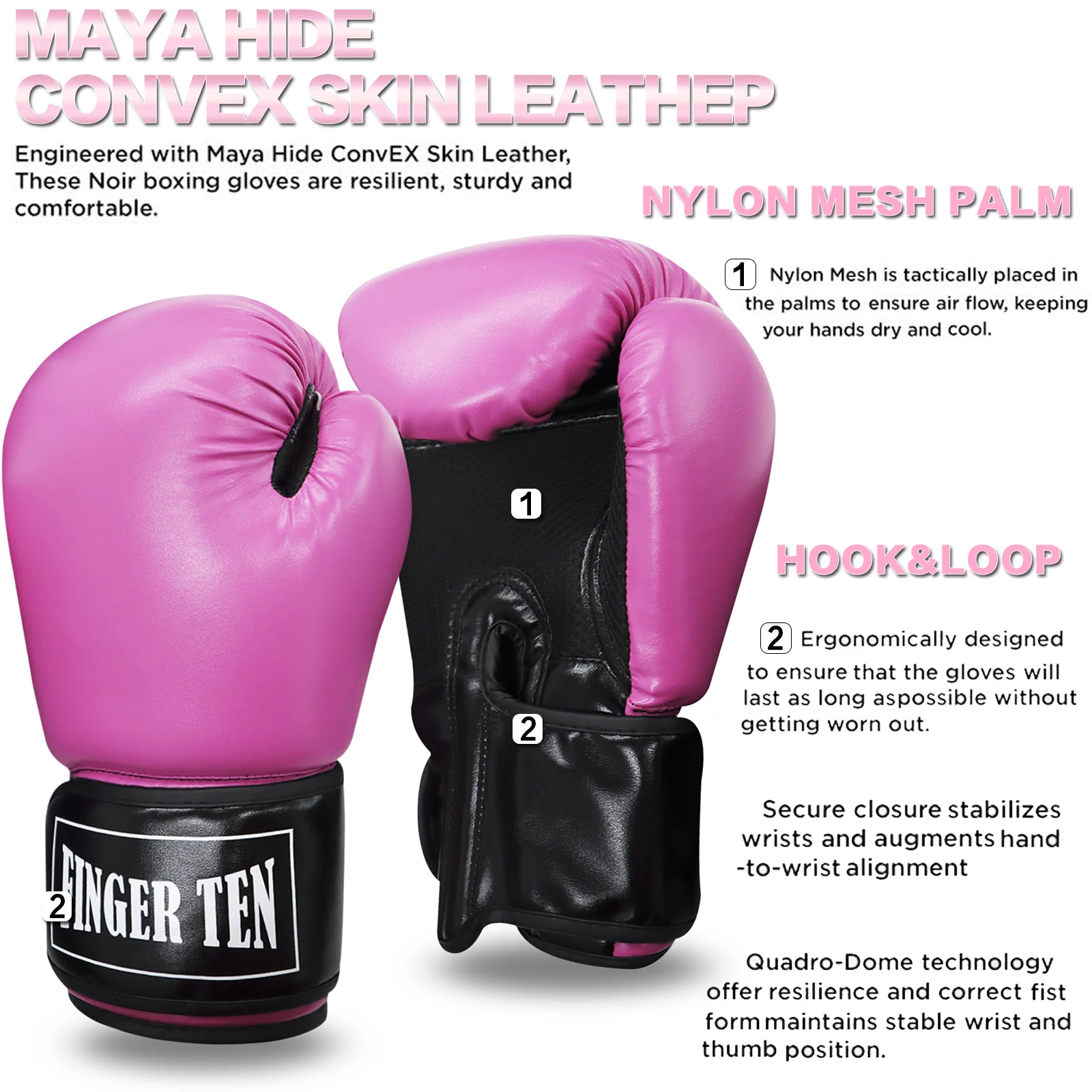 Wholesale Fashion Design Pu Leather Cheap Boxing Gloves For Men and Women Custom Logo Professional Sparring Train Boxing Gloves