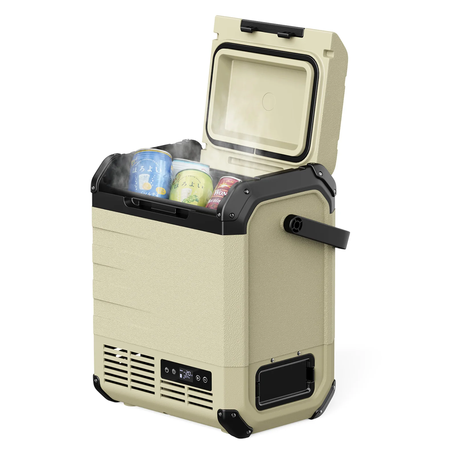 EENOUR D10 Portable Freezer Refrigerator battery supply Dc 12V 24V Freezer Refrigerator 10L for Camping double control