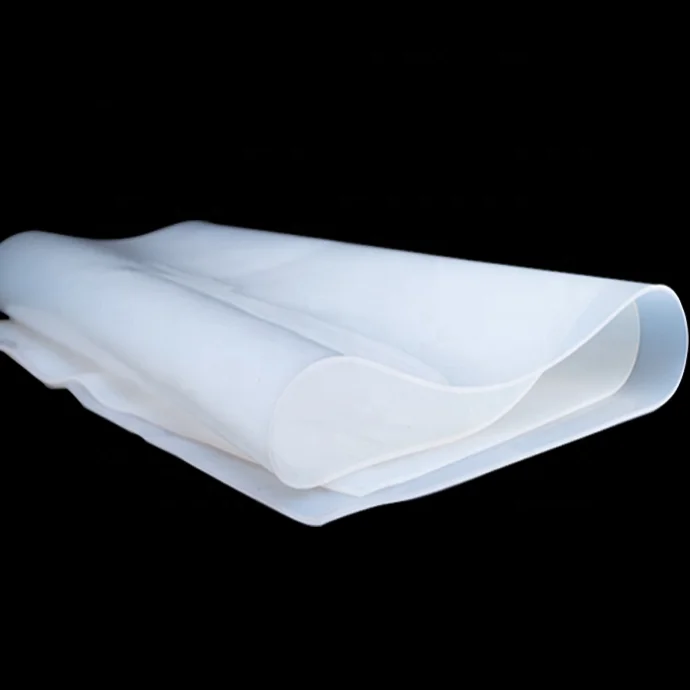Silicone Rubber Sheet High Temperature Heat Resistant Transparent Mat Cushion Pad Eco-Friendly Factory Supply 750*500*0.5mm