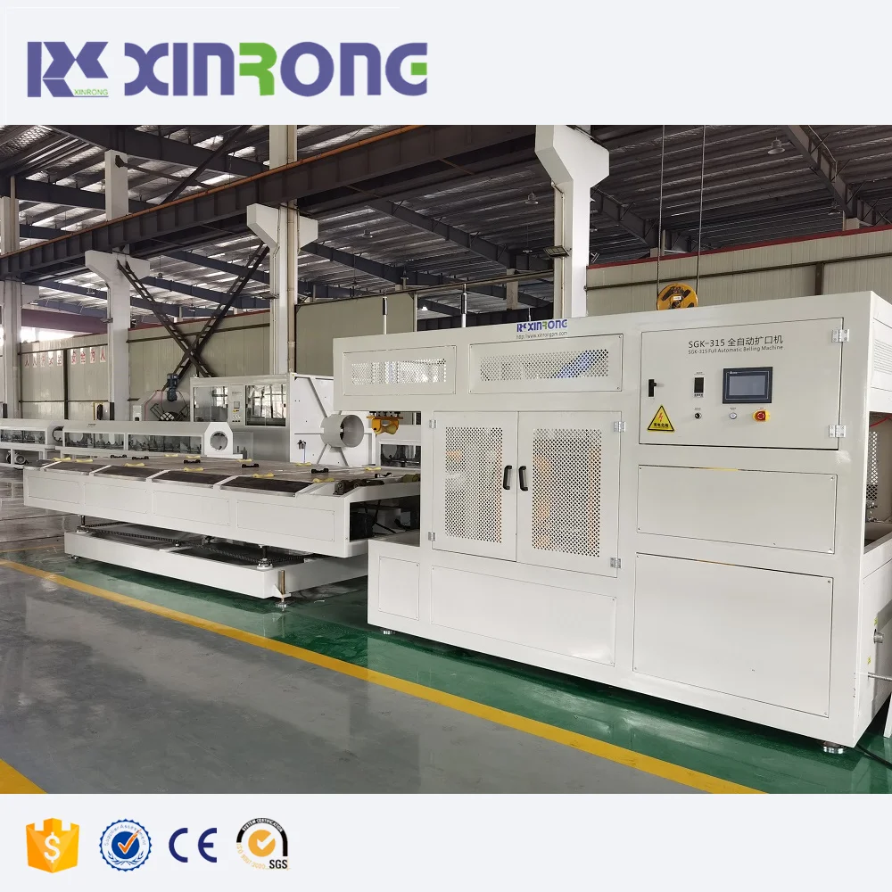 Xinrongplas Automatic Cable Laying Equipment Plastic PVC Pipe extrusion Making Machine Extruder Line