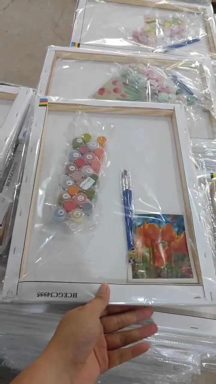 Набор для рисования цветов