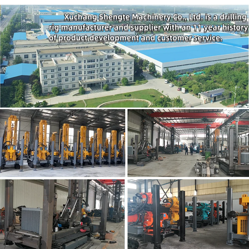 150Y Small Oil Drilling Rig Small Mud Pump For Drilling Rig Easy Operation Small Mini Borehole Water Well Rock Drilling Rig