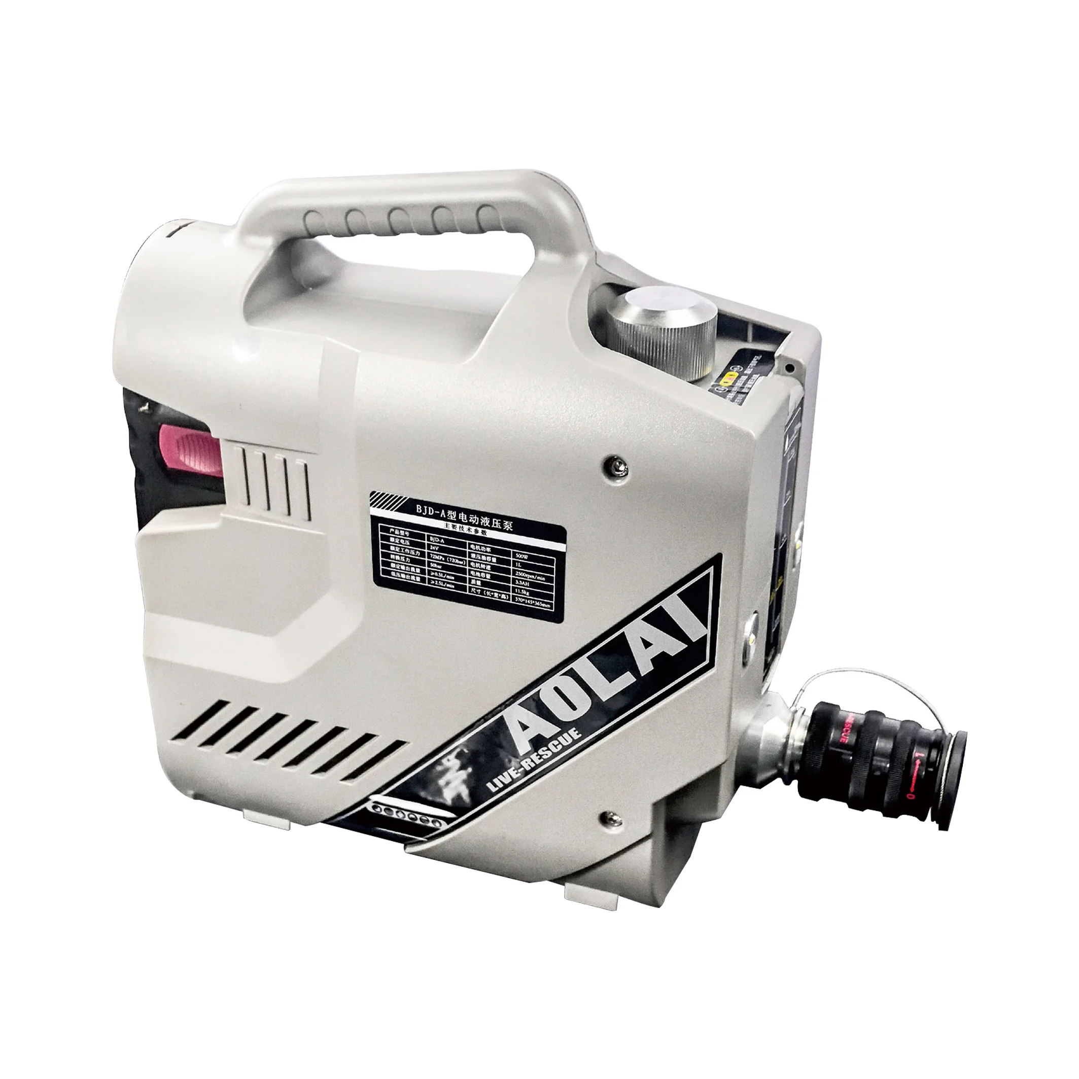 Jaws of life electric pump rescue tool