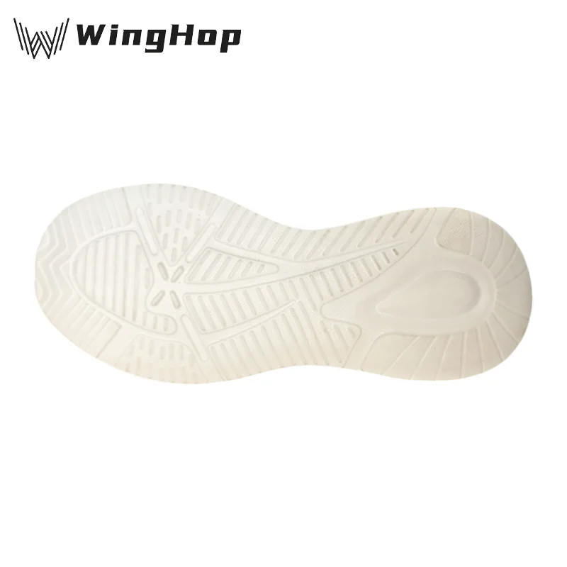Custom casual TPR sport sneaker men chunky outsole rubber Planta de zapato TPU popcorn shoe MD TPU running sole glow in dark