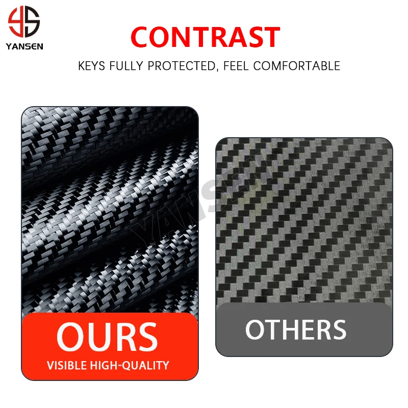 For Porsche Boxster Cayman Panamera Cayenne 911 car key cover 918 997 991 carbon fiber key case car accessories protection cover