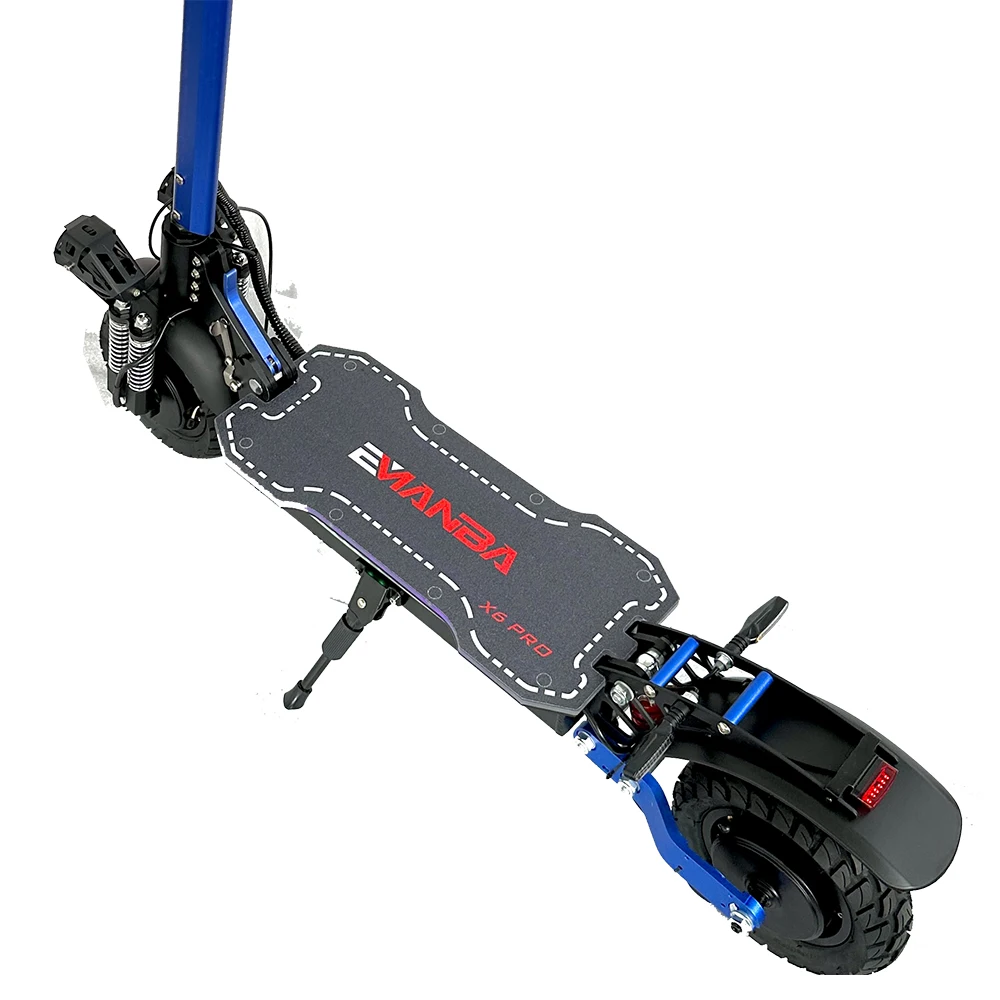 EU USA UK Stock Electric Scooter Bike 48V 21Ah Lithium Battery Fast Speed 50Kmh 2400W Dual Motor E Scooter X6 Pro Scooter
