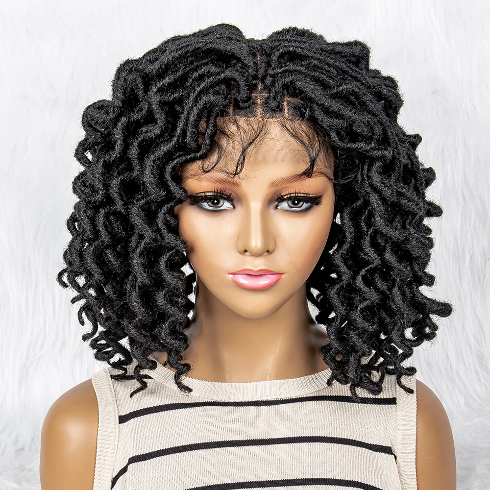 Jennifer Factory Price And Bundles Wholesale-Braided-Wigs-For-Black-Women For Women Wig Braid Lace