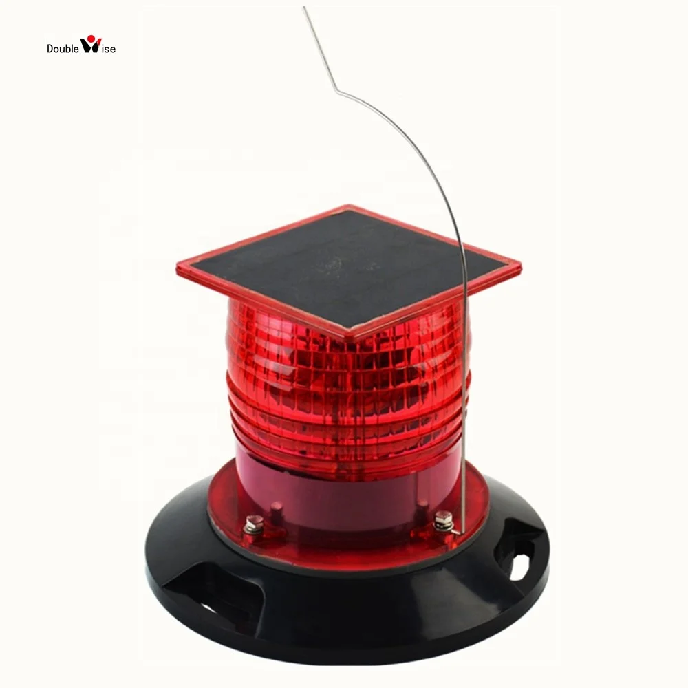 ICAO Low Intensity Type B Led Tower Obstacle Warning Solar Aviation Light