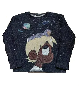  Hot sale custom tapestry crew necks all plus sizes shirt pullover