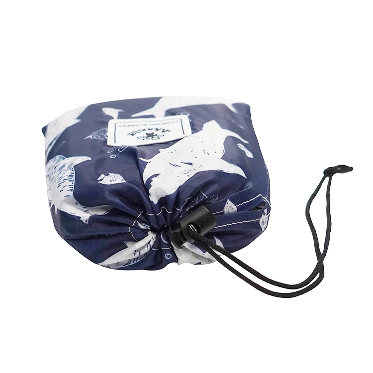 Factory custom printed camping mats 2 people sand free waterproof travel portable camping grass mats