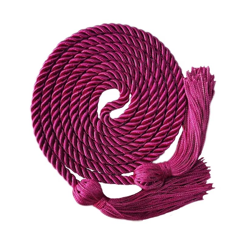 Cord Cords Purple  Solid  Color  Graduation Honor Cords Graduation Cords