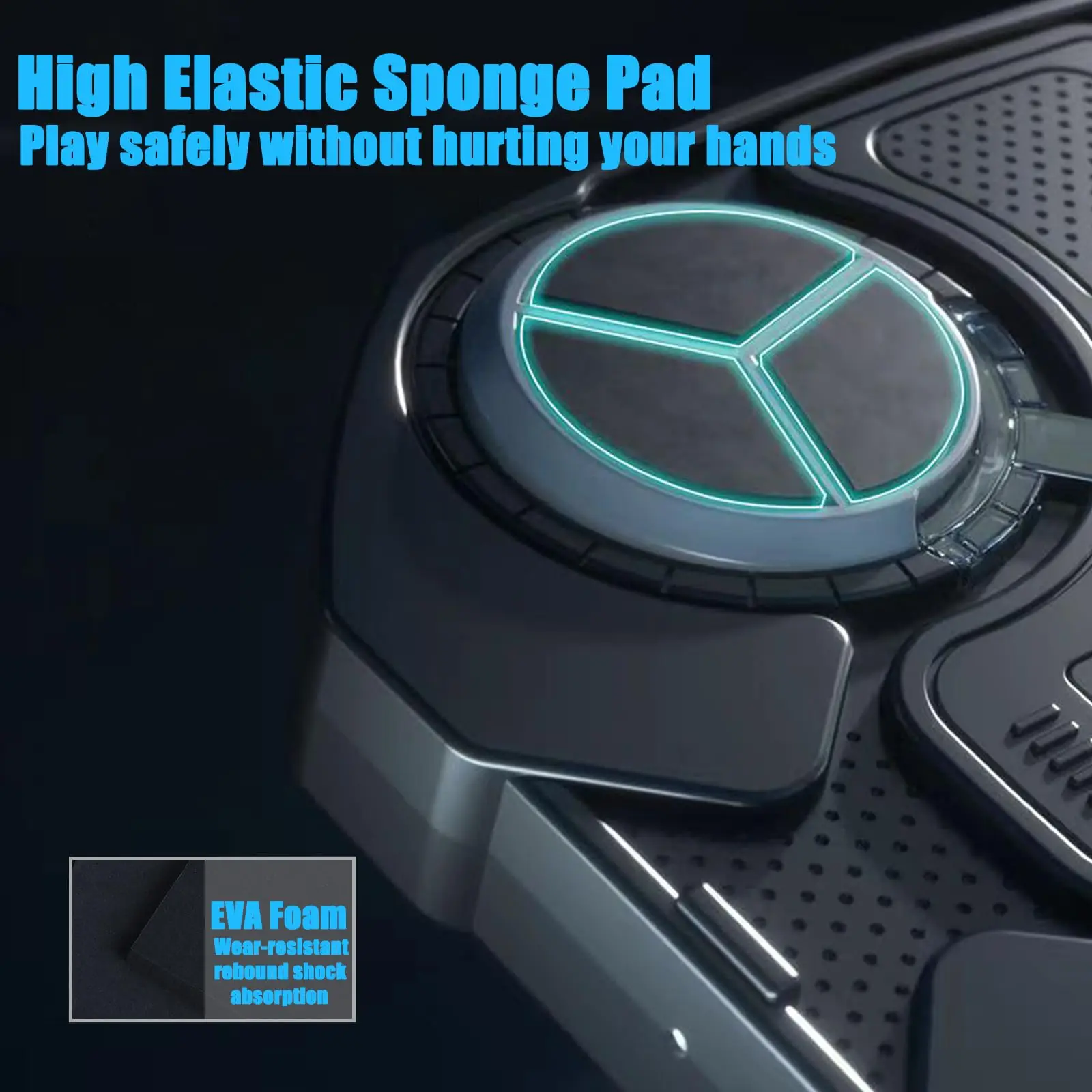 Home Wall Mount Music Boxing Electronic Smart Agility Training Boxing Target Punching Equipment Pads Music Boxing Machine