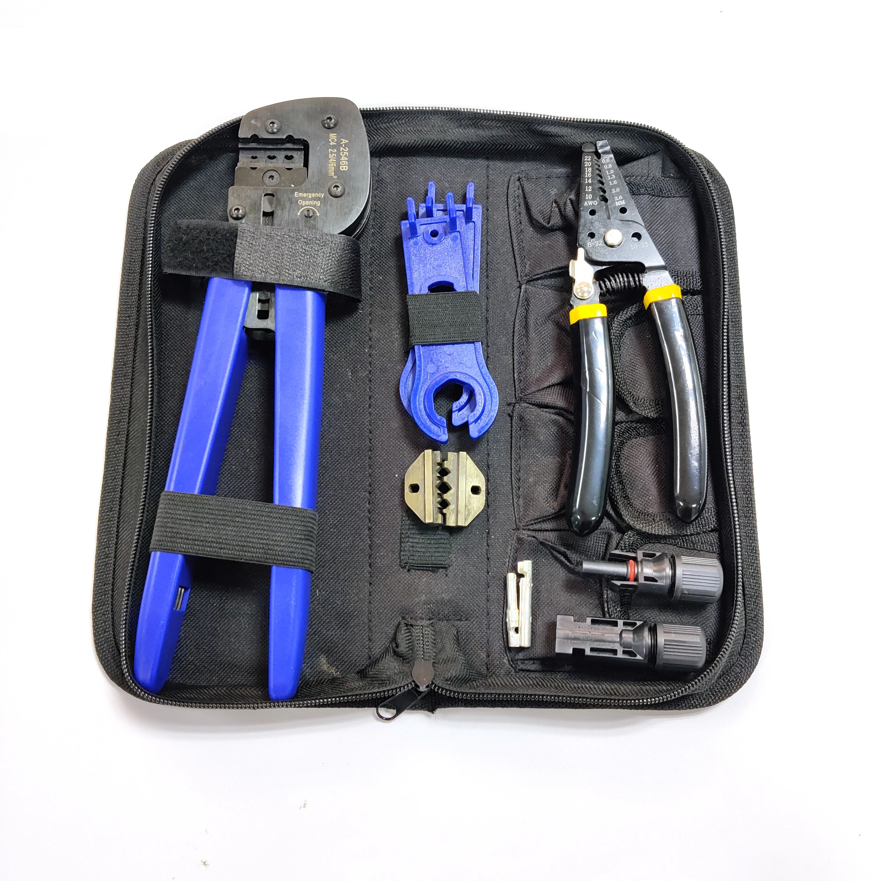 SeanRo Multipurpose 2.5mm 4mm 6mm Cable Locking Plier Crimping Tool tool kit