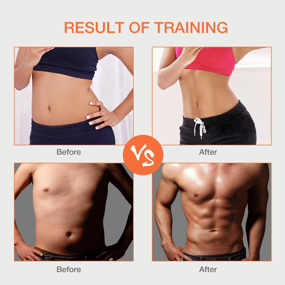 
Fitness Body Sport ABS Electrical Muscle Stimulator Portable Electro Muscale Stimulation Toner 