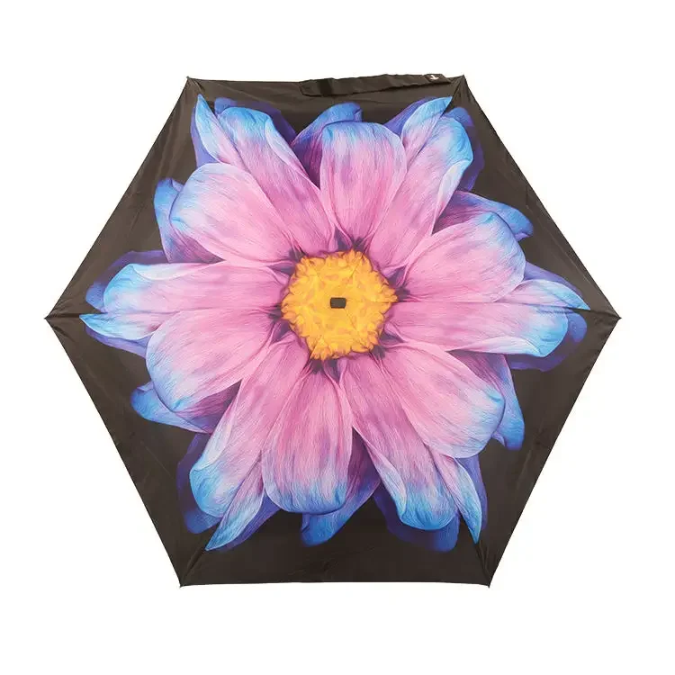 High Quality Low Price 19 inch Promotion 5 Fold Ultralight Mini Pocket Umbrella UV Protection Umbrella