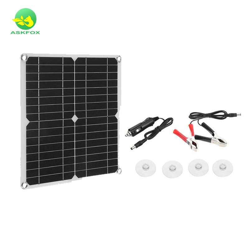 2023 New design Monocrystalline Silicon Flexible Solar Power Bank Outdoor Photovoltaic Panel Solar Panel Kit free energy