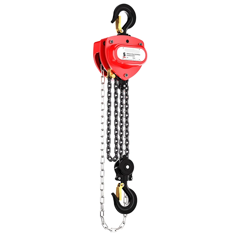 VD Manual Hand 1 Ton 2 Ton 3 Ton 5 Ton Pulley Chain Block Pull Lift Hand Chain Block G80 Chain for Lifting Tool