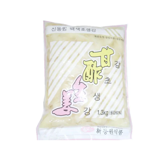 Factory price wholesale fresh young pickled pink sushi ginger