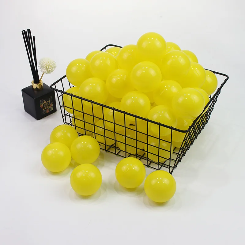 Wholesale Custom Colorful Eco-Friendly Plastic Ball Pit Balls Children Play Bulk Crush Proof Plastic Ocean Ball