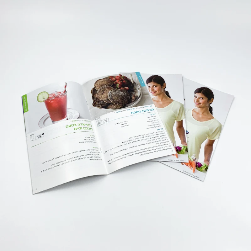 Customized High Quality Softcover Book Catalog Company Brochure Print Full Color Booklet Printing Supplier