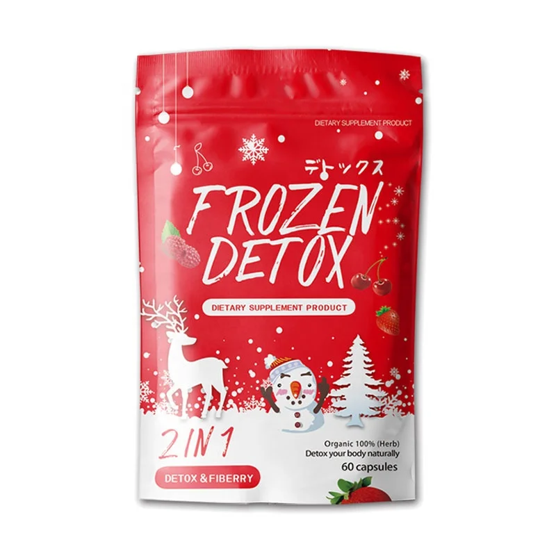 natural safe detoxification slimming capsules fast weight loss burning fat flat stomach frozen detoxification capsules