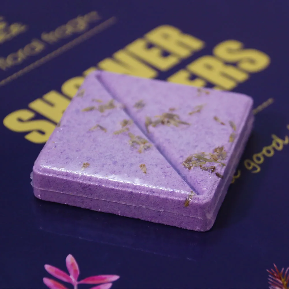 Factory OEM Steam Bath Natural Shower Bomb Strong Smell Shower Steamers Refreshing Aromatherapy Tablet Shower Tablet