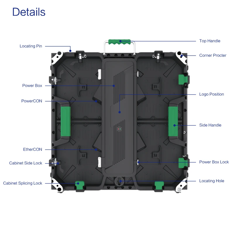 P2.6 P2.9 P3.9mm P4.8 indoor led video wall sign board display smd full color rental led panels screen outdoor led display