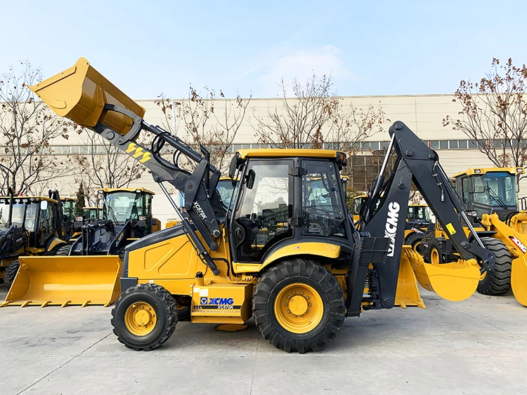 Экскаватор-погрузчик XCMG завод XC870HK компактный экскаватор-погрузчик на