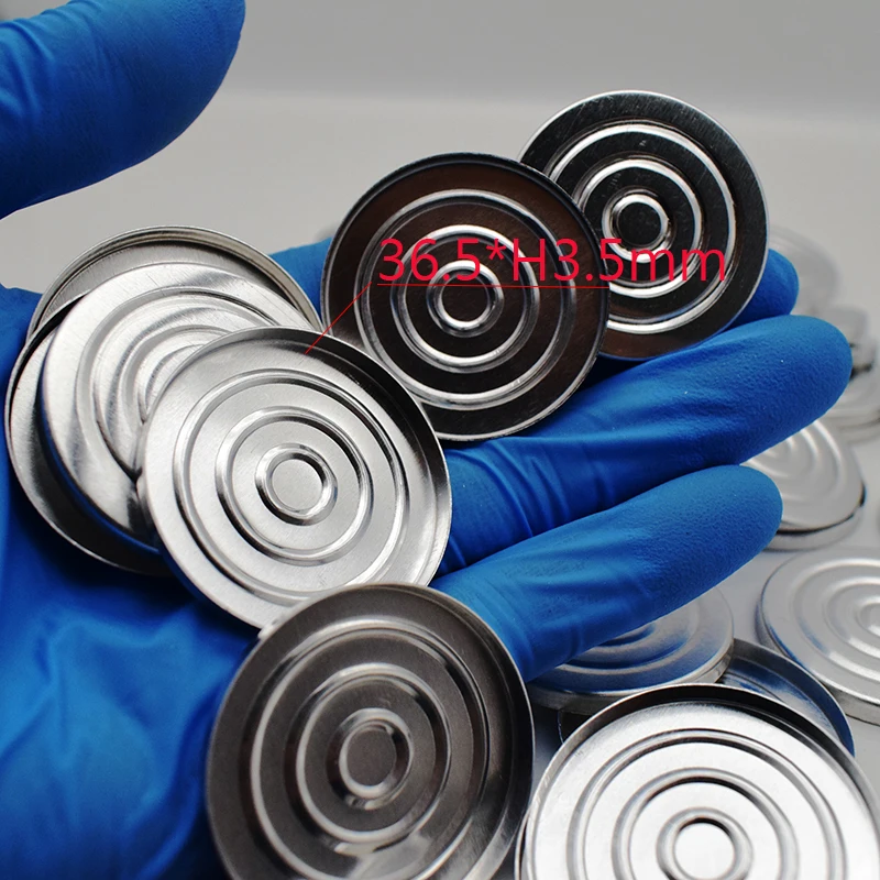 Empty Magnet Makeup Powder Metal Tin Pan Tray for Foundation Compact 58.7mm