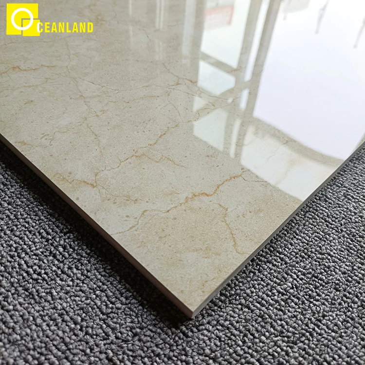 natural onyx marble design beige porcelanato glazed ceramic interior polished porcelain gloss floor tile 60x60
