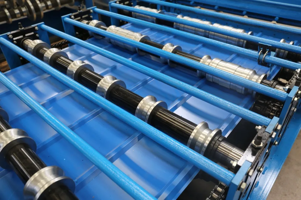 Automatic Corrugated Wave Panel Metal Wall Plate Roof Roofing Sheet Making Tiles Roll Forming Machine Machinery