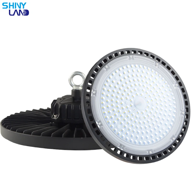 High Lumen Shop Lighting 120V Meanwell Driver Led Highbay 200W Ufo High Bay Light For Exhibition