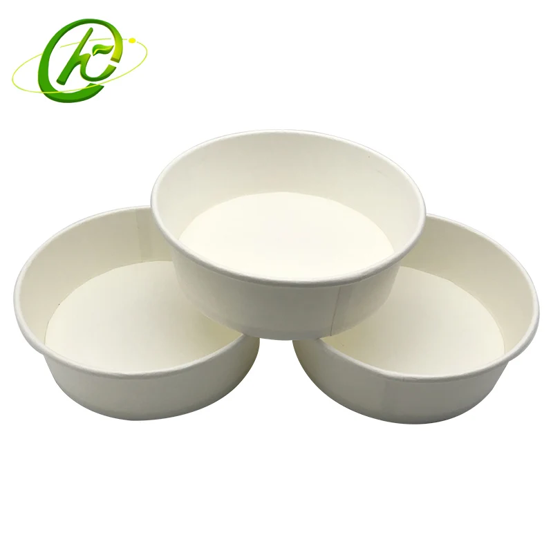 OEM/ODM disposable 16oz 26oz 32oz 36oz 42oz 48oz pe/pla coating kraft paper salad soup cup bowl with lid
