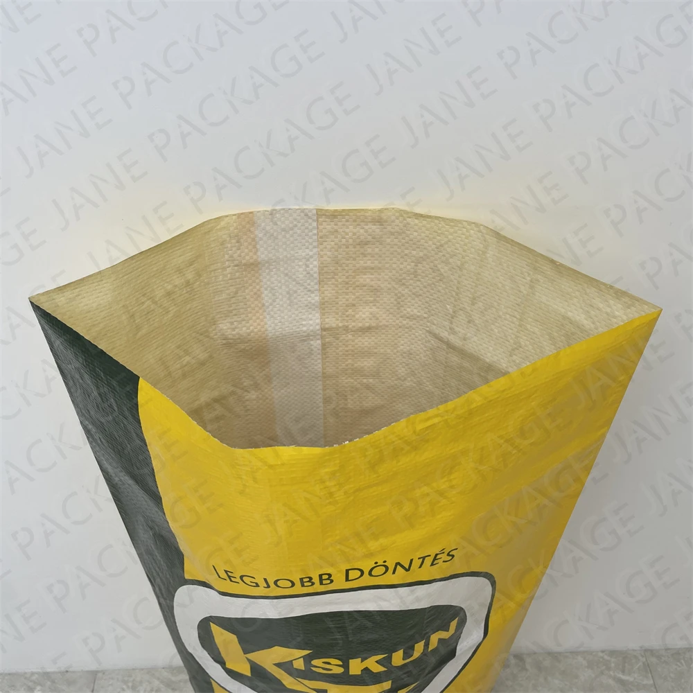 Square Bottom Type Urea Fertilizer 25kg 50kg Bag Pp Woven Laminated Bag Packing Sack For Compound Fertilizer