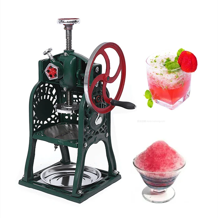 Multi-function Hand-operated Ice Snow Cone Maker for Home