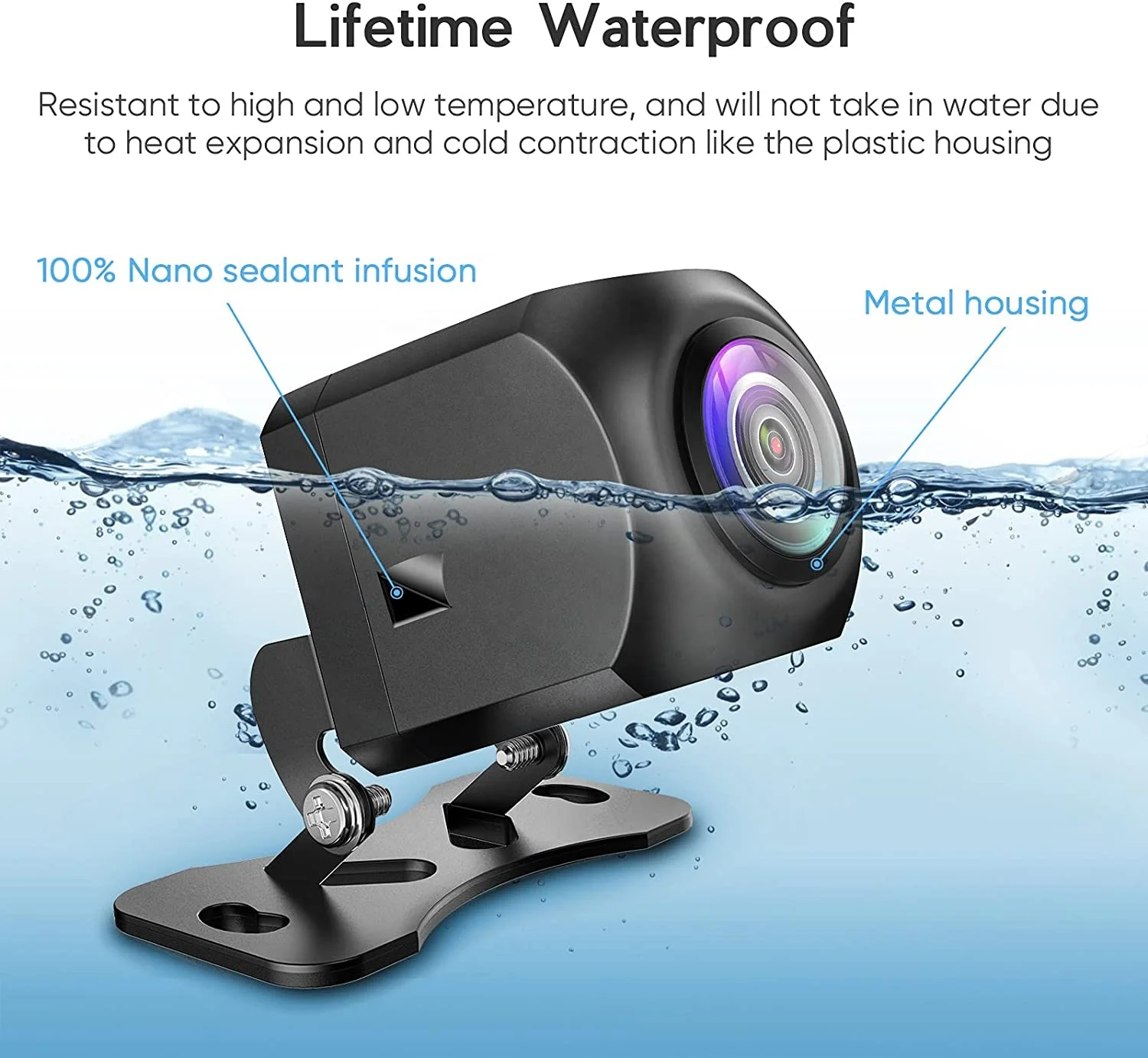 Night Vision IP69 Waterproof Rearview Camera Universal Reverse Cam Kit for Vehicle SUV RV Pickup AHD 720P 1080P Car camera