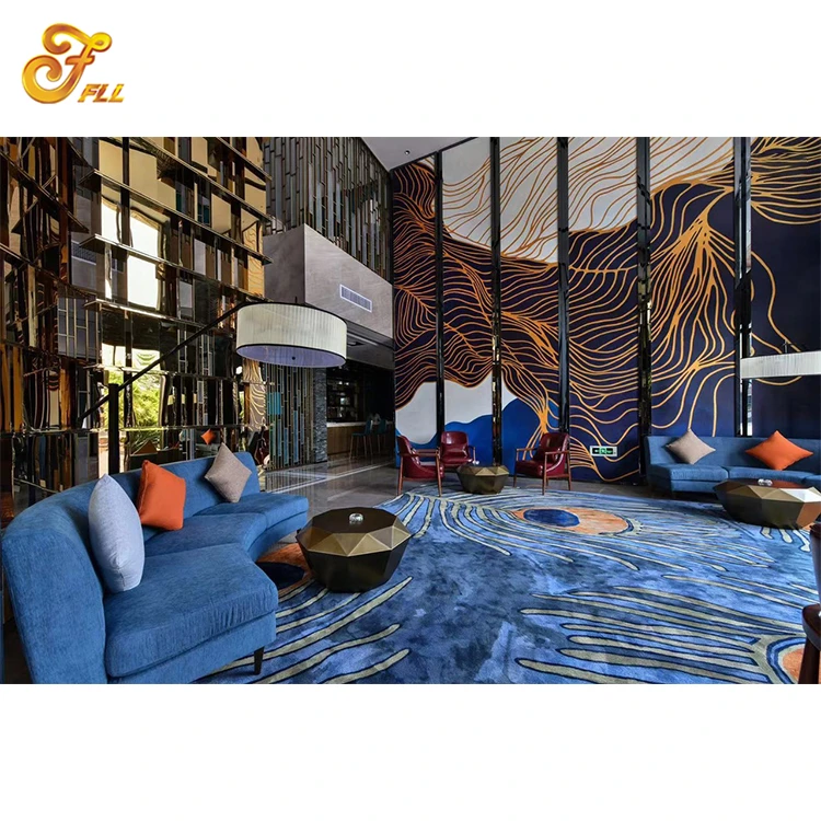 Custom design lobby hotel furniture in foshan China