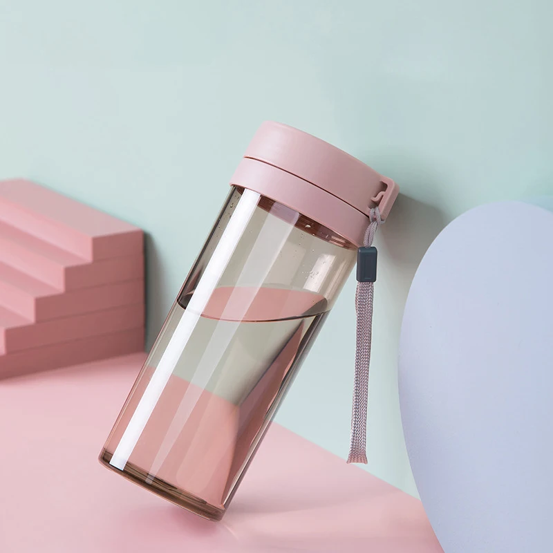 430 mL 530 mL BPA Free Out Sports Travel Office Portable PS/PP Plastic Tea Dripping Cup Sports Cups for Stucdents Kids Lady