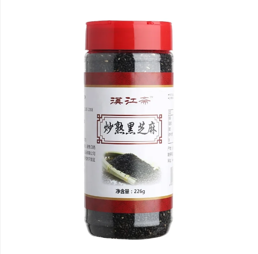 hanjiang OEM Black Sesame Seeds with Customized Packing Available Fresh Quality Black Sesame Seeds